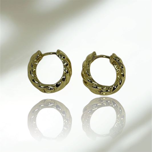 ARGOLLA ESPIRAL 18K